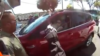 El hombre que manejaba la