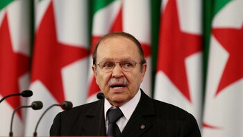 El presidente argelino Abdelaziz Buteflika