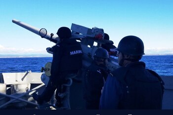 Los 45 años como marino