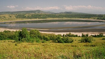 El Parque Nacional Queen Elizabeth en Uganda