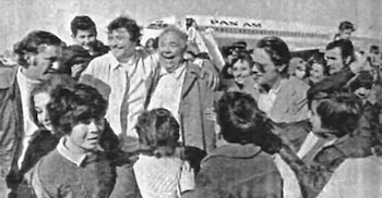 Guy Williams y Henry Calvin