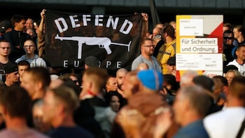 Manifestación nacionalista en Alemania (Foto: AFP)