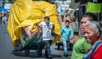 El popular barrio de La