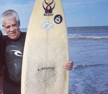 Tomás Marcos tenía pensado dedicarse ahora al surf, su verdadera pasión
