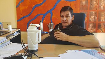 El dirigente admitió que el gobierno de Mauricio Macri no logró bajar la pobreza y defendió la gestión del intendente Leandro Altolaguirre, quien no se encontraba en el momento del discurso por una descompensación
