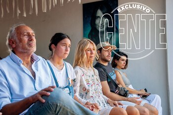 Todos presentes. Gustavo, Azul, Cris,