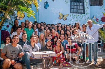 Les cambió la vida. Familiares