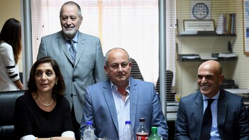 Silvia Majdalani, el senador Juan