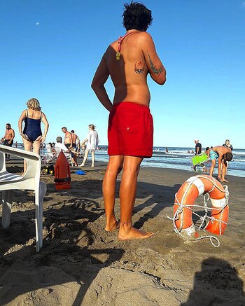 Lautaro es profesor de natación,