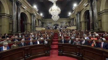 El parlamento de Cataluña discutió hoy sobre el papel de sus antepasados en la Conquista (Foto: EFE)