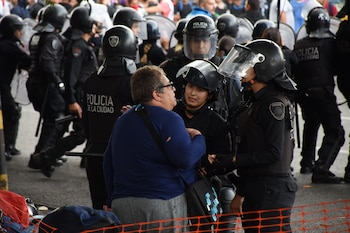 La militar que fue detenida por la Policía porteña