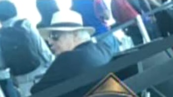Otra de las supuestas fotos de Samid en el aeropuerto de Panamá