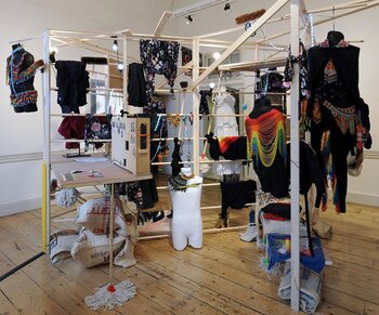 El stand de Laurens en