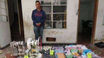 En el operativo fueron capturadas