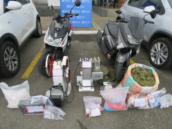 En los cinco allanamientos fueron