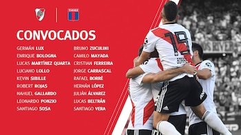 Los concentrados de River para