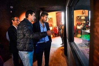 Urtubey ofició de guía de