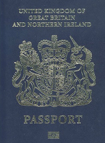 El nuevo pasaporte británico no