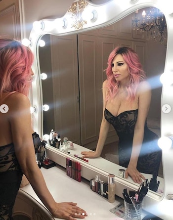 Vicky publicó estas fotos a