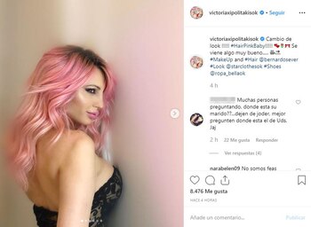 Así anunció Vicky su cambio