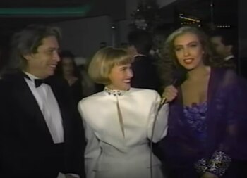 En 1991, Thalía se dejó