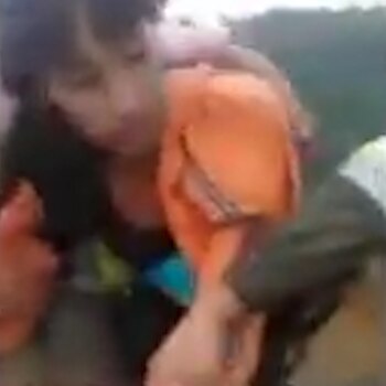 Cuando la mujer se iba