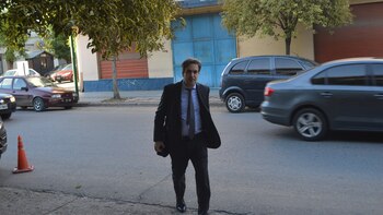 El juez Alejo Ramos Padilla, ayer en Dolores (Federico Zabalete)
