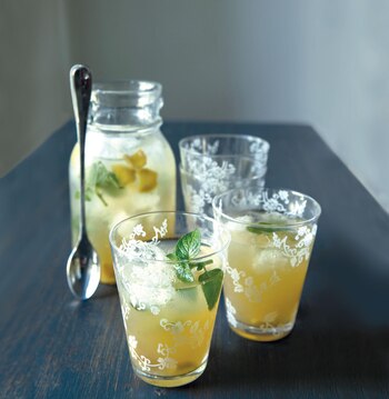 Limonada con jengibre.