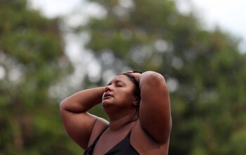 Luciana Nogueira, viuda de Evaldo