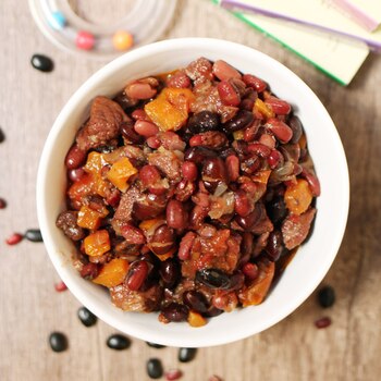 Estofado de carne con porotos