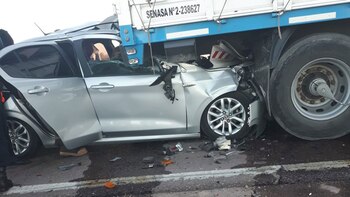 El múltiple choque ocurrió este