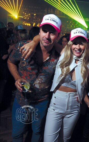 Con su gran compañero, Benjamín