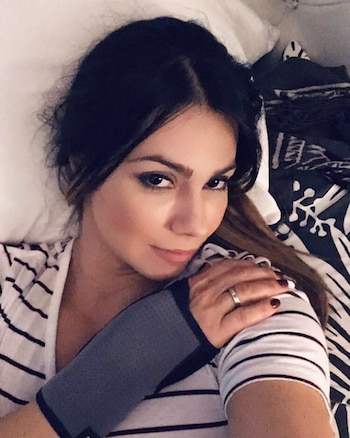 Con esta foto, Gómez habló de la pelea que tuvo en casa (Instagram esperanzagomez)