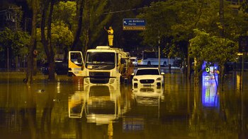 En algunos lugares se inundó