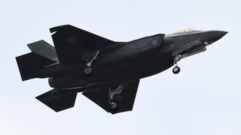 Un F-35 de las Fuerzas