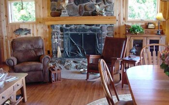 La cabaña dispone de suministro