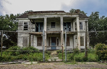 El único edificio que sobrevive