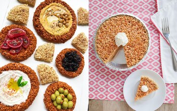 Desde ensaladas frescas, piezas de