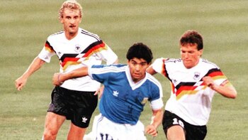 Maradona y Matthaus protagonizaron un