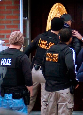 En esta foto provista por