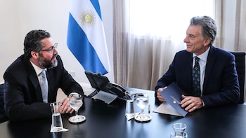 Mauricio Macri y el canciller