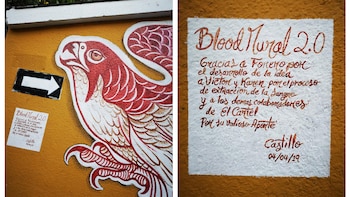 El mural de 3 metros