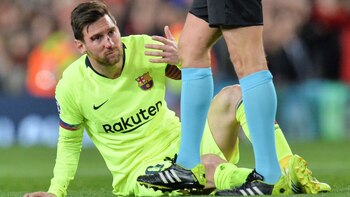 Las huellas del manotazo de Smalling