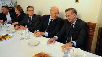 El economista junto a Miguel