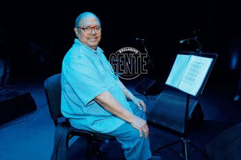 Milanés durante su prueba de