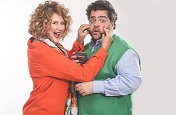 Verónica Llinás y Darìo Barassi