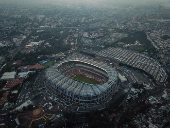 El mítico Estadio Azteca, casa