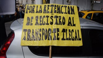 La protesta de ayer fue