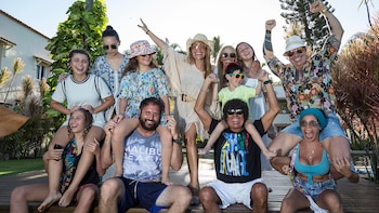 La Mona Jiménez viajó con