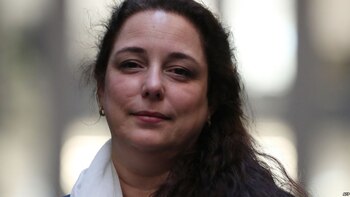 La artista cubana Tania Bruguera